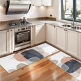thumbnail image 3 of Kitchen Rugs Sets Of 2,Blue Boho Abstract and Plant Pattern Anti Fatigue Kitchen Mat Rugs Non Slip Washable,Decorative Kitchen Floor Mats for Kitchen,Sink,Laundry,17"X47", 3 of 5