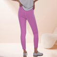 thumbnail image 6 of SGMVNU Lined Leggings Women - High Waisted Winter Yoga Pants Tummy Controls Soft Thermal Warm for Hiking Workout(Hot Pink, XXXL), 6 of 7
