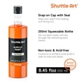 thumbnail image 4 of Set de pintura acrílica Shuttle Art de 12 colores, 250 ml, impermeable, 4 of 9