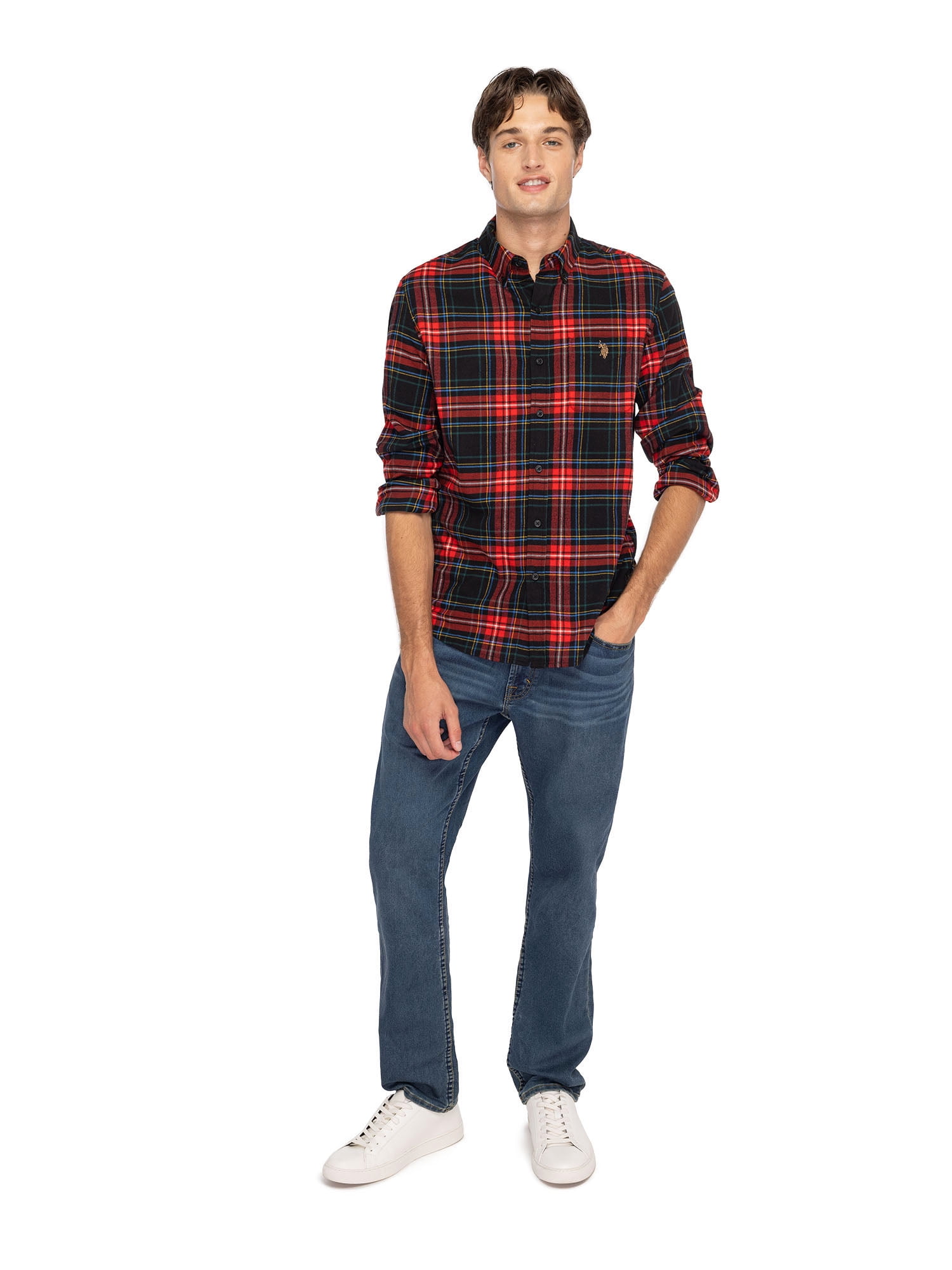 U.S. Polo Assn. Men's Long Sleeve Buttondown Shirt
