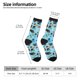 thumbnail image 2 of Balery Animal Pirate Calcetas Largas con Estampado para Hombre y Mujer – Suaves y Transpirables, Talla Única (US 5-11), 2 of 6