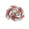 thumbnail image 1 of Protector De Cuna 2 Mts Rosa, Beige, blanco Bebé Trenza Liso Multicolor, 1 of 4