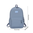 thumbnail image 2 of Large Capacity Travel Backpack, Lightweight Nylon Commuter Daypack with Multi-Compartment Storage for Work, College, and Weekend Trips, Men and Women, 2 of 6