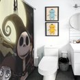 thumbnail image 4 of The Nightmare Before Christmas Rideau de Douche Décoratif Rideau de Bain Imperméable en Polyester avec 12 Crochets, 4 of 7