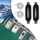 thumbnail image 1 of 2 guardabarros para barcos, cuerdas de 6mm x 1,5 M G0, fácil instalación, anticolisión para pontón Cuerda Negra G0 Blanca, 1 of 8