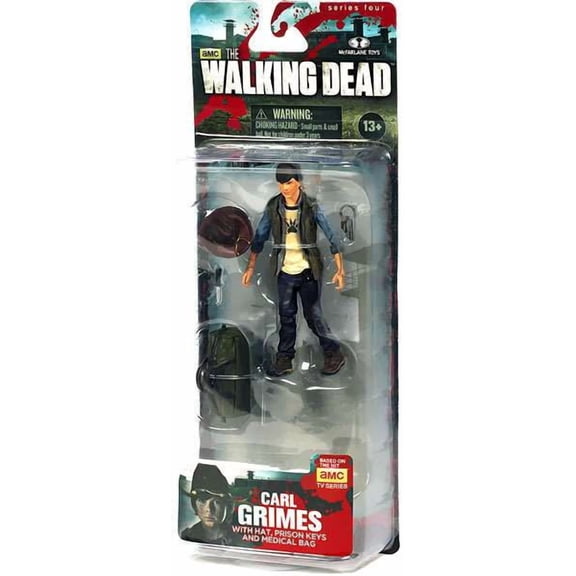 McFarlane Toys The Walking Dead TV Series 4 Carl Grimes Action Figure (Universal)