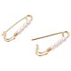 thumbnail image 2 of Fiudx Ofertas Flash Del Día Solo En Línea Latón De 18 Quilates Chapado En oro Real En Arrings Pendientes Diy Eear Pins, 2 of 5