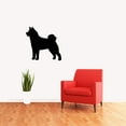 thumbnail image 2 of Akita Dog Silhouette - Beautiful Solid Steel Home Decor Decorative Accent Metal Art Wall Sign, 2 of 3