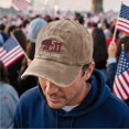 thumbnail image 2 of 9/11 Never Forget 25th Anniversary Baseball Hat for Men Women, Unisex Vintage Dad Cap with Commemorative Graphic, Adjustable Curved Brim Casual Outdoor Everyday Cap Khaki, 2 of 6