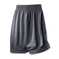 thumbnail image 4 of 7" Mens Athletic Shorts Running Elastic Drawstring Waist with Pocket Mesh Short Pants Fathers Gifts M-5XL, 4 of 8