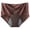 Coffee #53, variant on WULMLEO Women's High Waisted Underwear Satin Menstrual Panties Gray S