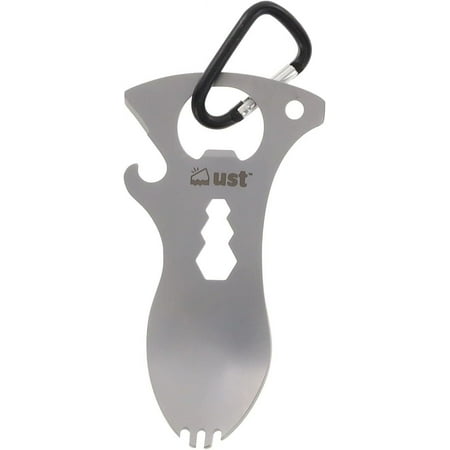 2pcs Spork Multi-Tool Silver