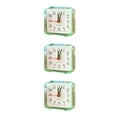 thumbnail image 2 of jesticaly Pointer Alarm Clock Decoration Bedside Table Clocks Travel School Kitchen Cooking Baking Work Timer Gift Home Decor Green 3Set, 2 of 6