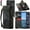 Black, variant on Samsung Galaxy A54 Wallet Case,Zipper Folio Leather Case Wallet with Card Holder Strap Wristlet Detachable Magnetic Protective Back Case for Samsung Galaxy A54 5G 6.4 Inch