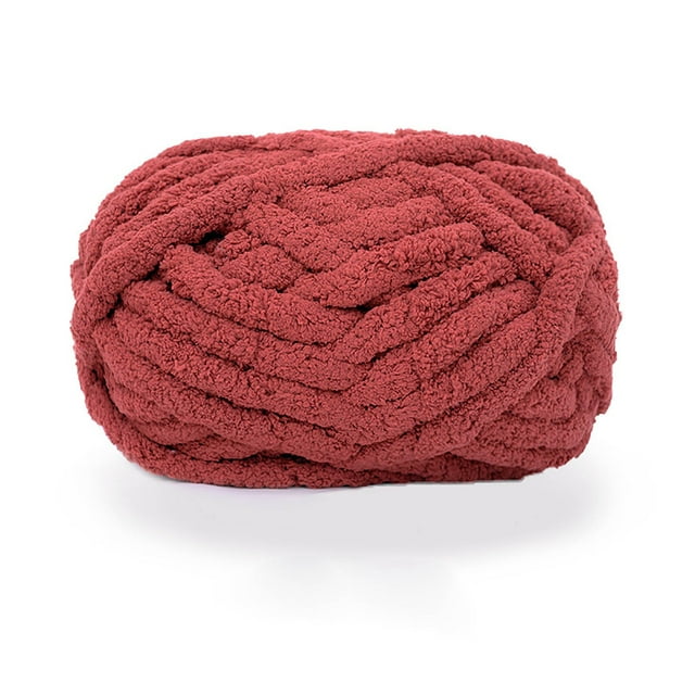 Knitting Yarn Bulk Wool Blend Fiber Soft Thick Handmade Crochet Craft Supplies For Scarf And Blanket DIY Projects