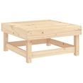 thumbnail image 4 of vidaXL Patio Footstools with Cushions 2pcs Solid Wood Pine, 4 of 12