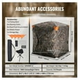 thumbnail image 6 of Hunting Blind 2-3 Person, 270° See Through Deer Blind Pop Up Tent, 6 of 7