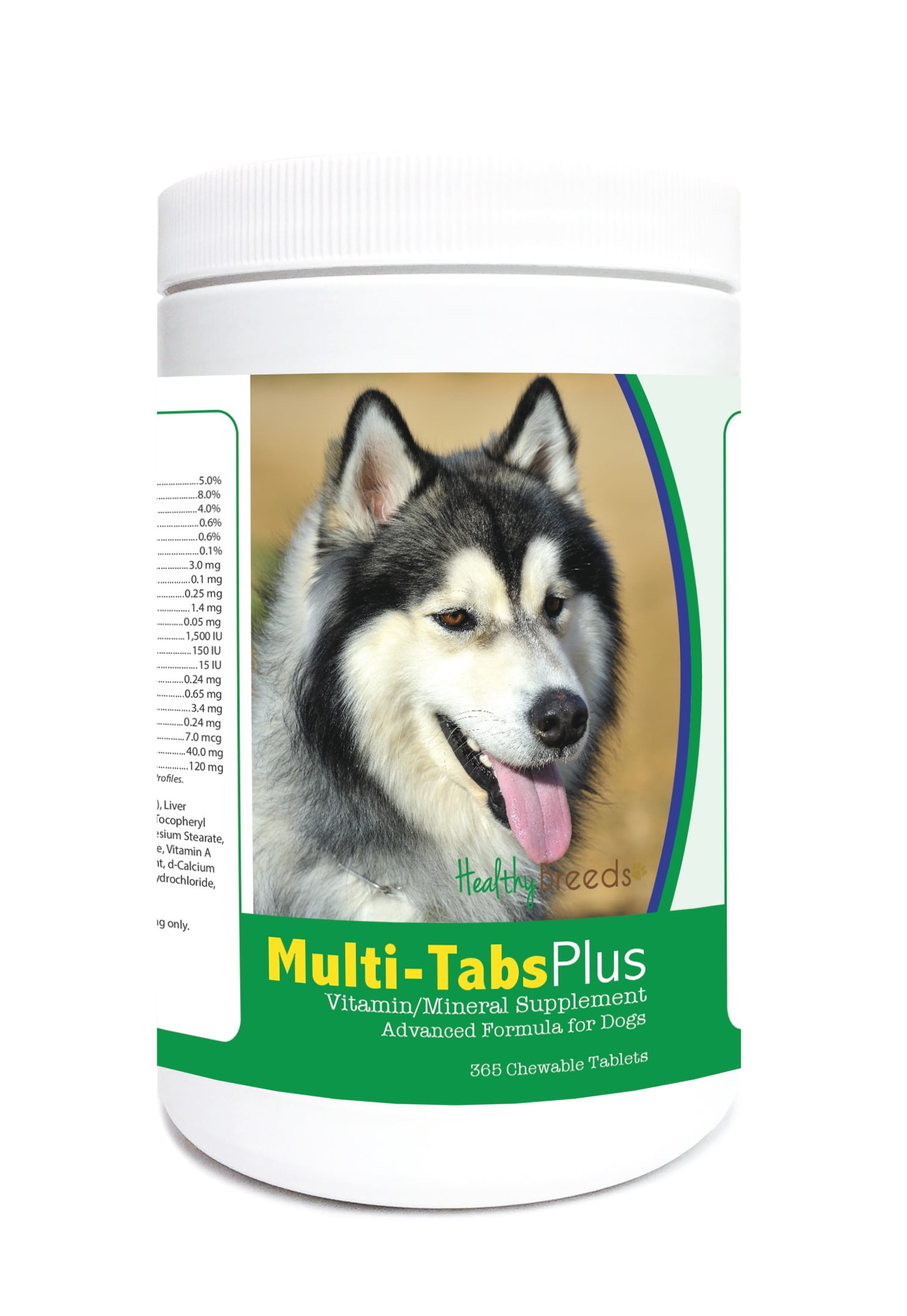 Healthy Breeds Dog MultiTab Vitamin and Mineral Supplement for