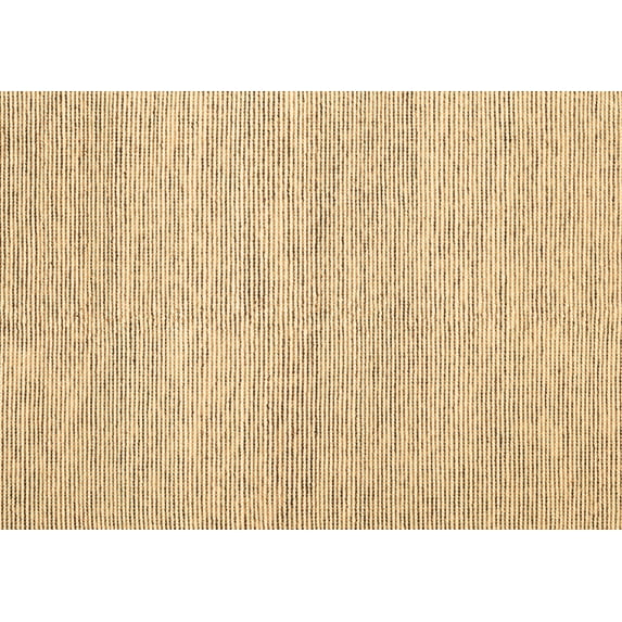 Ahgly Company Indoor Rectangle Abstract Brown Contemporary Area Rugs, 4' x 6'