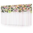 thumbnail image 2 of CIMAXIC Wedding Delicate Wedding Flower Backdrop Party Beautiful Rose Background Cloth Photo Cloth Studio Accessory,59.06"X82.68"X0.39", 2 of 4