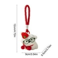 thumbnail image 3 of Qwtwty Christmas Gifts for Women Christmas Little Milk Dog Doll Bag Pendant Female Doll Cute Backpack Hanging Decoration Keychain Gift, 3 of 6
