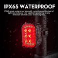 thumbnail image 3 of Juego de luces para bicicleta superbrillantes, luz LED recargable por USB para bicicleta, luz para bicicleta para montar de noche, luz delantera y trasera para bicicleta, 3 of 5