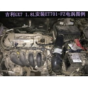 12V Car Electric Turbo Supercharger Kit Air Intake HP Boost Fan w/ ESC from USA