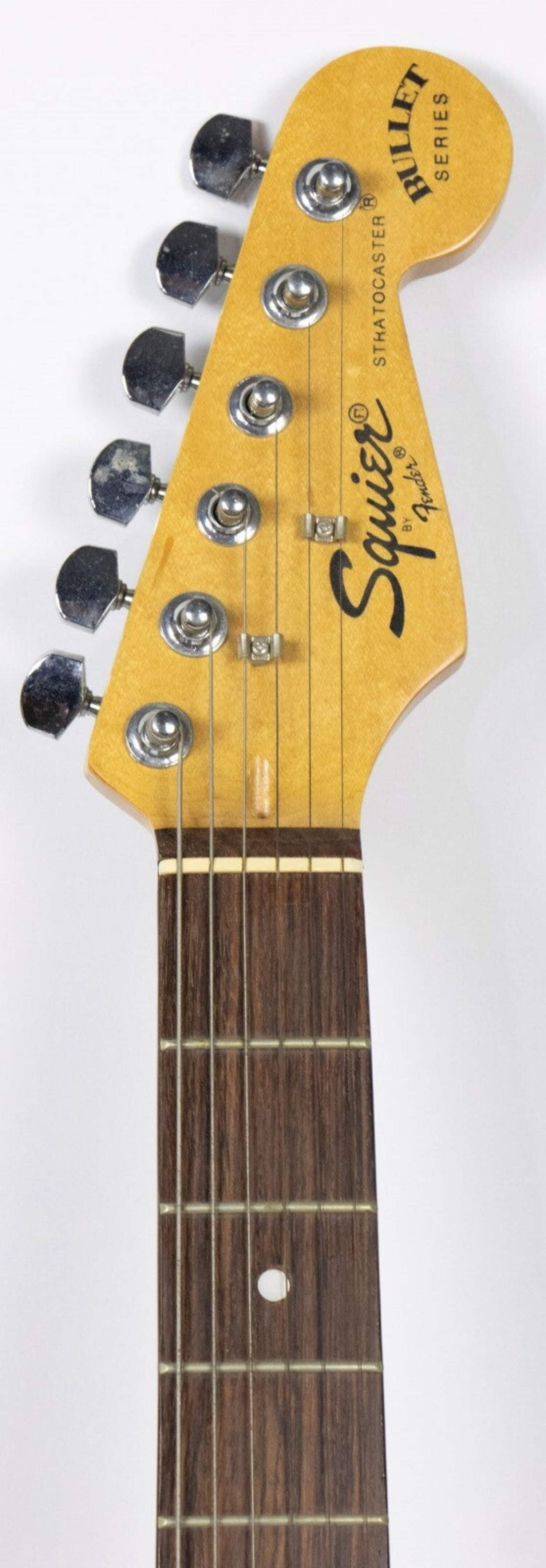 Bruce Springsteen Signed Fender Squire Stratocaster Guitar PSA DNA Huge Auto!