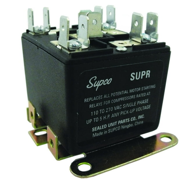 Relevador Supco SUPR Monofásico 110-270V 30A de Carga