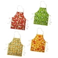 thumbnail image 3 of Delantal De Para Mujer Camarera Delantal Cocina Delantal Delantal De Cocina Babero Delantal manzana roja, 3 of 9