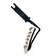 thumbnail image 4 of Portable Aluminum Alloy Folk Guitar Capo Toothed Buckle Flat Change Clamp for Acoustic Electric Folk Guitar Bass, 4 of 4