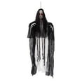 thumbnail image 2 of Yunhgft Electric Halloween Horror Hanging Woman Ghost Creep Prop 40inch Long for Costume, 2 of 9