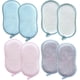 thumbnail image 1 of Durable scrubbing sponge pads, scratch-free microfibre reusable sponges and heavy duty scrubbing for cleaning dishes in the kitchen., 1 of 4