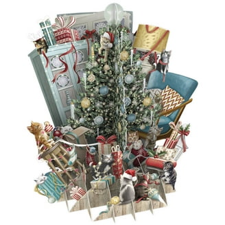 Paper D'Art Tarjeta De Navidad Emergente (3D - Belén) X3DO30