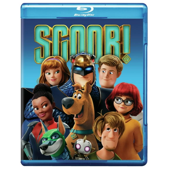 Scoob! [Blu-ray], Feature,Animated Feature, Comedy, Family, Action, Adventure, Animation ,Comedy,Family,Adventure,Adve