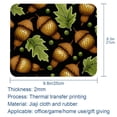 thumbnail image 5 of Thanksgiving Printed Square Mouse Pad, 8.3x9.8 Inch, Non-Slip Rubber Bottom Mouse Mat for Office and Gaming, 5 of 6