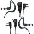 thumbnail image 1 of Auriculares Walkie Talkie con micrófono compatibles con Walkie Talkie Midland gxt1000vp4 gxt1000 con par PTT/VOX, 1 of 5
