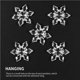 thumbnail image 2 of Colgante De Copo De Nieve De Navidad Colgante De Carámbanos Decoración De Acrílico De Carámbanos De Navidad Adorno De Copo De Nieve Con Honda Para Decoración De Regalo De Navidad 24 Piezas Eigraketly HA016824-00, 2 of 7
