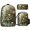 Color-1, variant on Vibrant Jungle Wildlife Scene 3pcs/Set Bags Laptop Daypack Backpack Lunch Bag Pencil Case