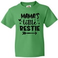 thumbnail image 3 of Inktastic Mama's Little Bestie with Arrow and Hearts Youth T-Shirt, 3 of 5
