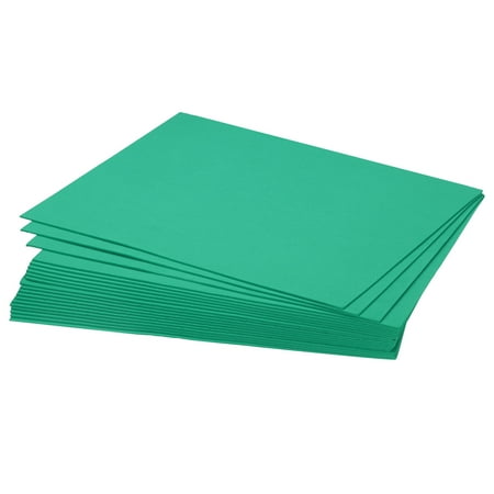 EVA Foam Sheets Dark Green 10.8 x 8.5 Inch 1.7mm Thick Crafts Foam Sheets 20Pcs