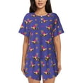thumbnail image 1 of Cauagu Labrador Retriever Dog pour Femmes Ensemble de Pyjama Col Rond, Pyjamas à Manches Courtes Ensemble de Vêtements de Nuit Doux Ensemble de Pyjamas d'Été Ensemble de Détente 2 Pcs Pj-Grand, 1 of 6