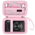thumbnail image 1 of Funda de cámara Canboc para Canon PowerShot G7 X Mark II/III, color rosa, 1 of 7