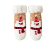 thumbnail image 1 of EDFBUYKRS Rends Baby Slipper Socks Christmas Toddler Fuzzy Socks Warm Non Winter Socks, 1 of 4