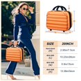 thumbnail image 2 of Organizador rígido Makeup Train Case JZRTravel de 14 pulgadas, 2 of 8