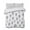 Gray, variant on Quilts Twin Size Bedding Set, Abstract Art Fish Grey Lightweight Quilted Comforter, Coastal Ocean Summer Linen Texture Soft Reversible Bedspread Coverlet with Pillow Covers for All Season, 68" x 86"