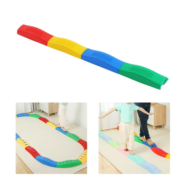 Kids Balancing Toys Kids Balance Beam Steeping Stone Obstacle Course Children Obstacle Course for Kids Keep Balance Indoor Outdoor Activity Game Toy