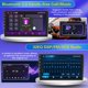 thumbnail image 4 of téreo de coche Android 13 de 4 + 64 GB con radio Android inalámbrico Carplay Android Auto, 8 núcleos coatible con tarjeta SIM, WiFi, GPS de 9 pulgadas Bluetooth 5.0 AM/FM/RDS micrófono de, 4 of 5