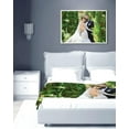thumbnail image 5 of Personalized Custom Throw Blanket - 30x40 Inch Fleece Minky Customized Photo Design Text Logo Name Picture Gift for Mother's Day Family Friends Kids Baby Dogs Pets (BKM3040, 30"x40"), 5 of 6