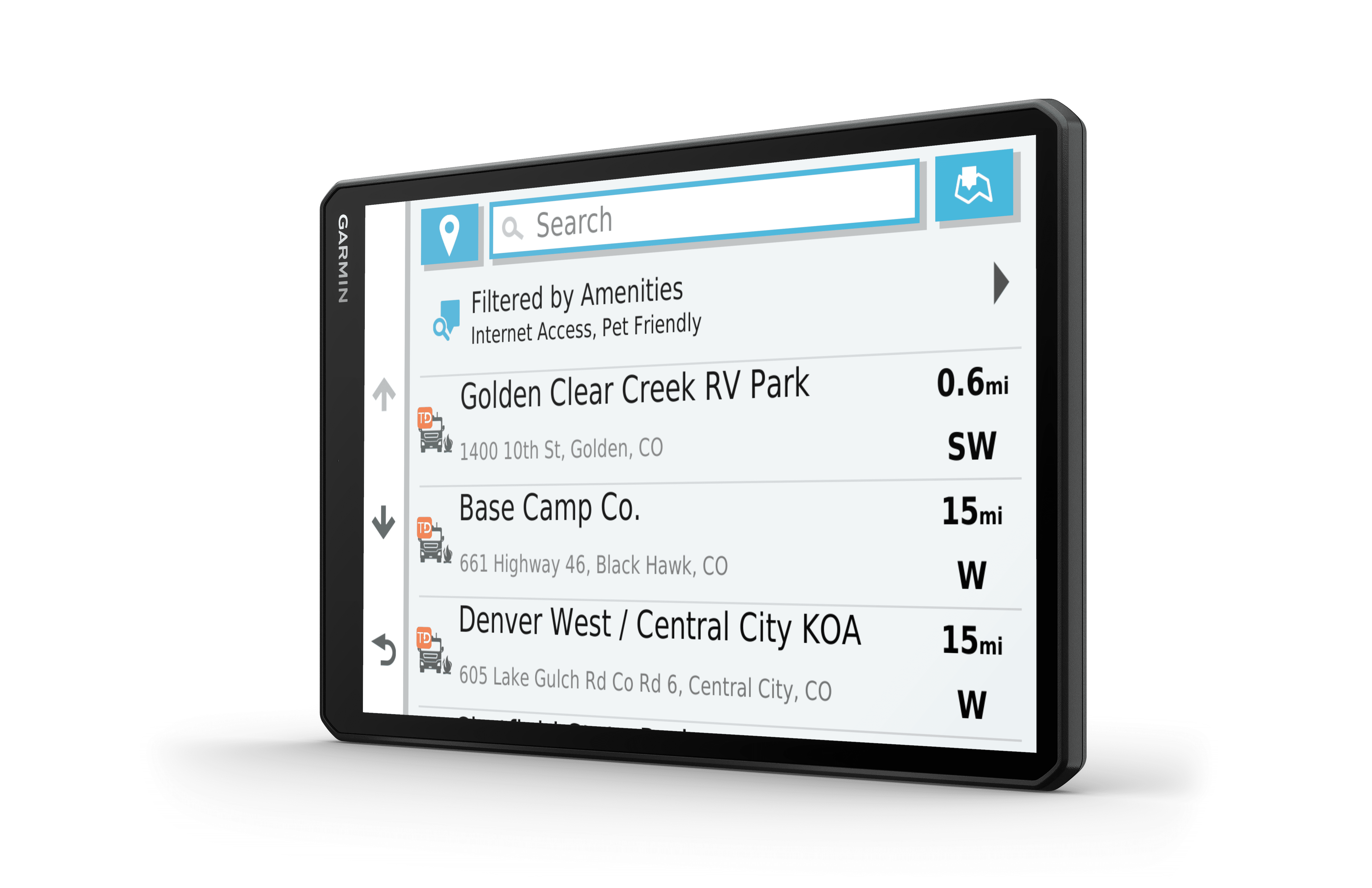 Buy Garmin RV 1090 10in RV Navigator GPS Portable Navigator for RVs